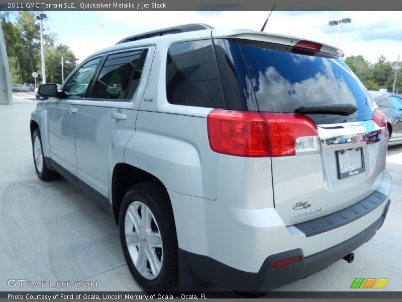 Quicksilver Metallic / Jet Black 2011 GMC Terrain SLE