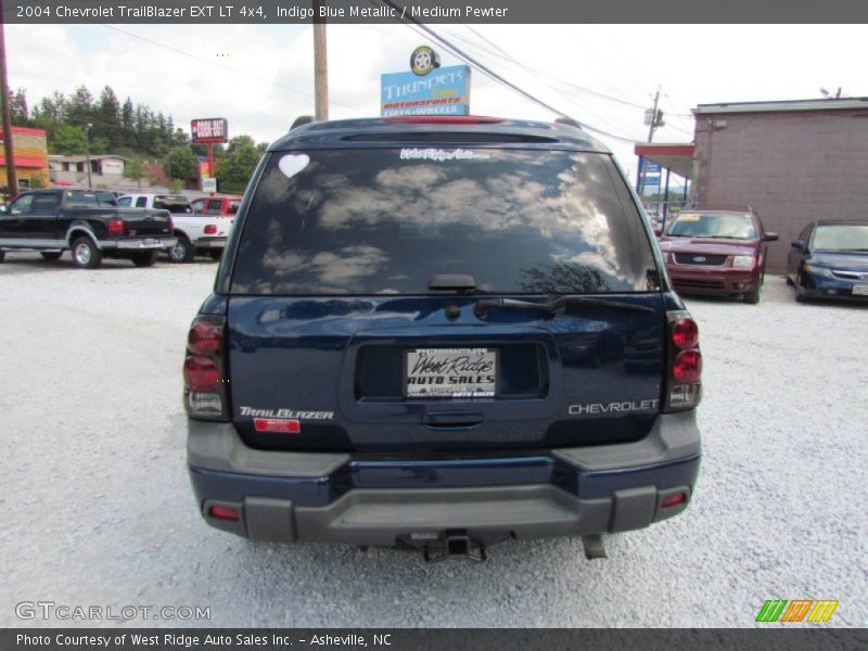 Indigo Blue Metallic / Medium Pewter 2004 Chevrolet TrailBlazer EXT LT 4x4