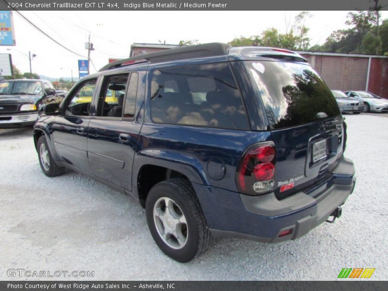 Indigo Blue Metallic / Medium Pewter 2004 Chevrolet TrailBlazer EXT LT 4x4