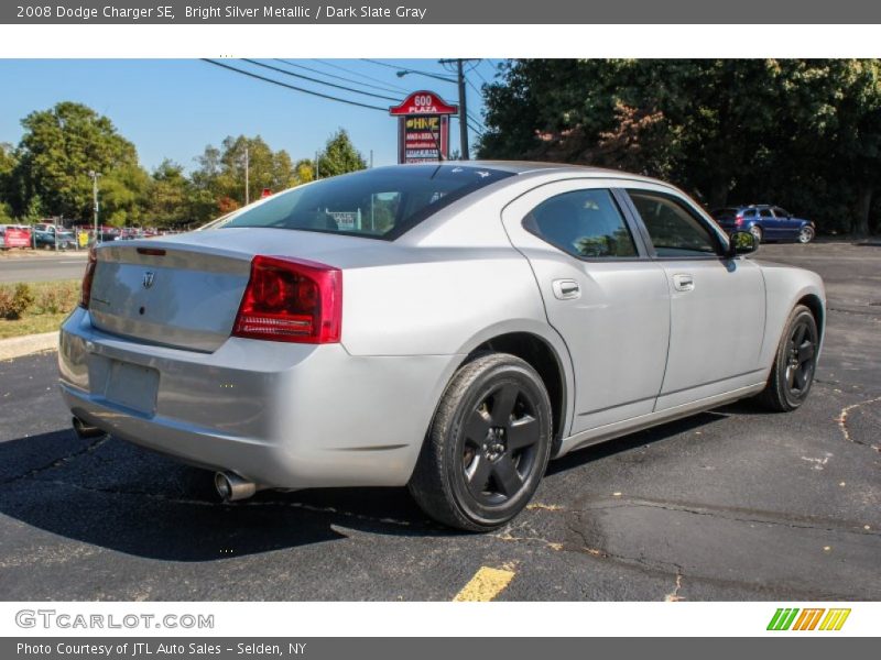 Bright Silver Metallic / Dark Slate Gray 2008 Dodge Charger SE