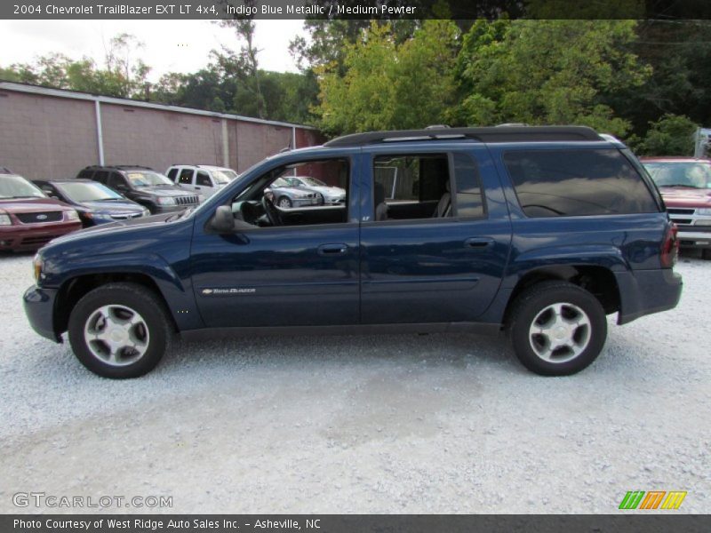 Indigo Blue Metallic / Medium Pewter 2004 Chevrolet TrailBlazer EXT LT 4x4