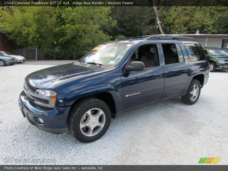 Indigo Blue Metallic / Medium Pewter 2004 Chevrolet TrailBlazer EXT LT 4x4