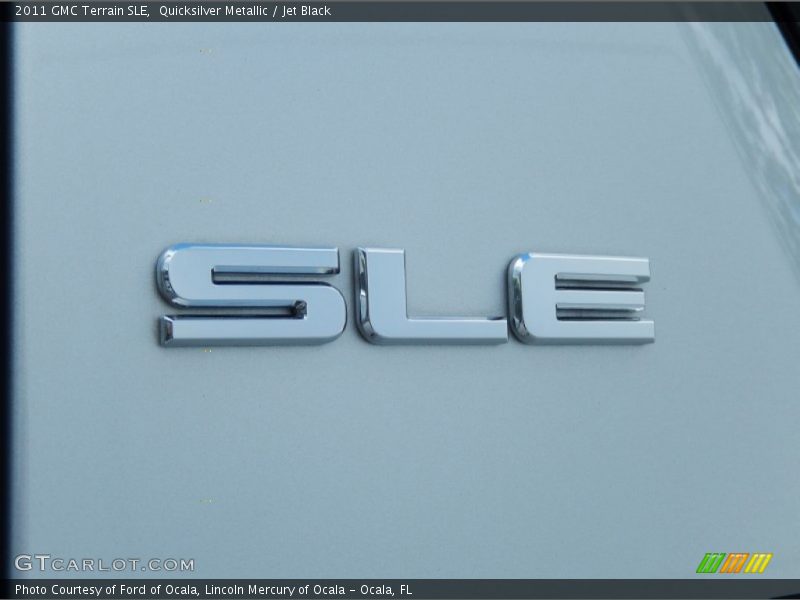 Quicksilver Metallic / Jet Black 2011 GMC Terrain SLE