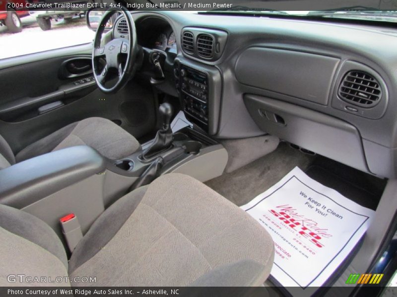 Indigo Blue Metallic / Medium Pewter 2004 Chevrolet TrailBlazer EXT LT 4x4
