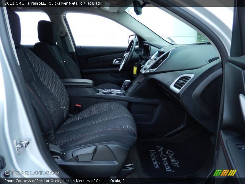 Quicksilver Metallic / Jet Black 2011 GMC Terrain SLE