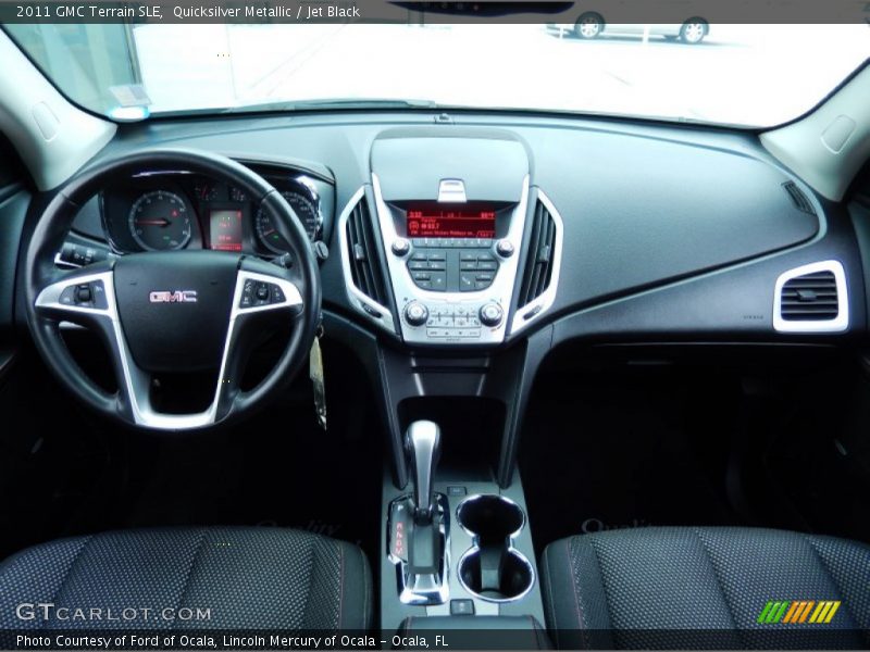 Quicksilver Metallic / Jet Black 2011 GMC Terrain SLE