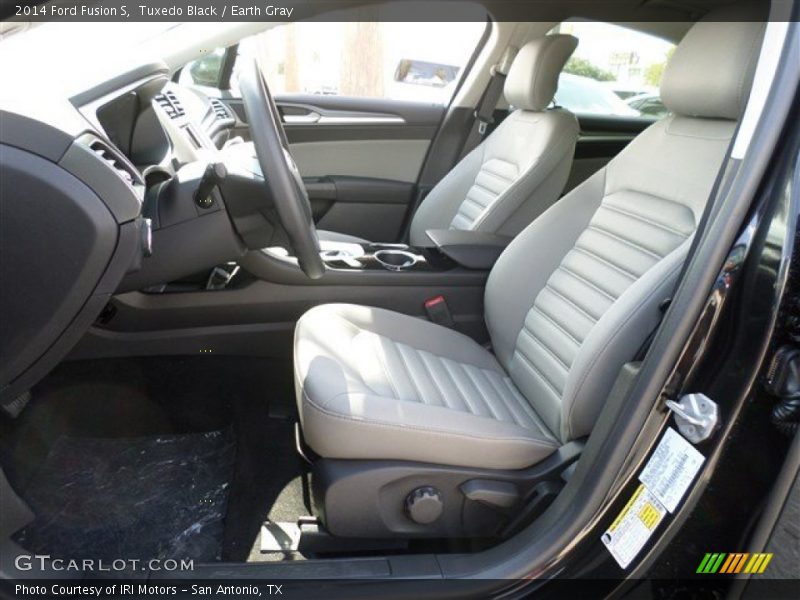 Tuxedo Black / Earth Gray 2014 Ford Fusion S