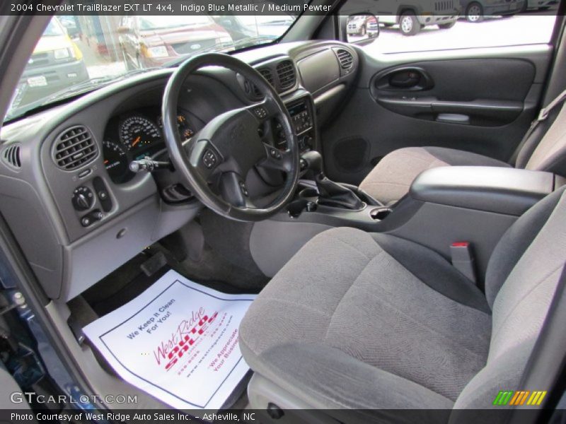 Indigo Blue Metallic / Medium Pewter 2004 Chevrolet TrailBlazer EXT LT 4x4