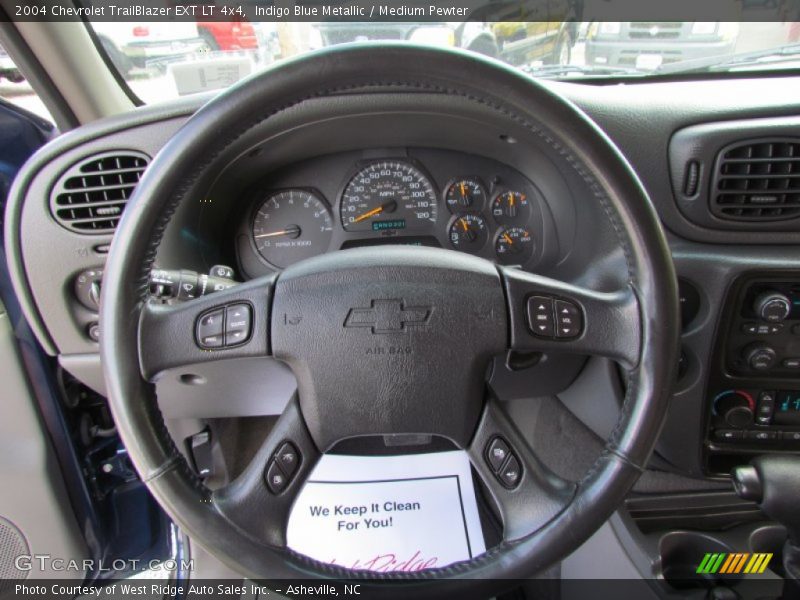 Indigo Blue Metallic / Medium Pewter 2004 Chevrolet TrailBlazer EXT LT 4x4