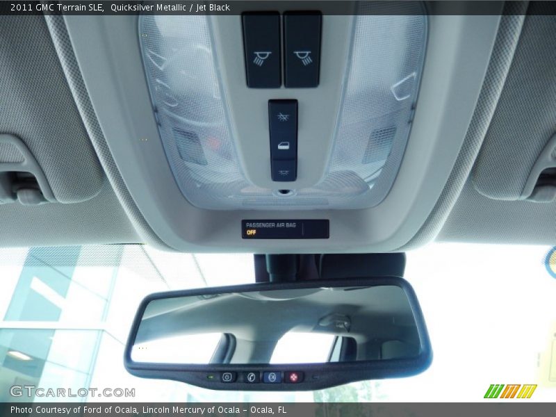 Quicksilver Metallic / Jet Black 2011 GMC Terrain SLE