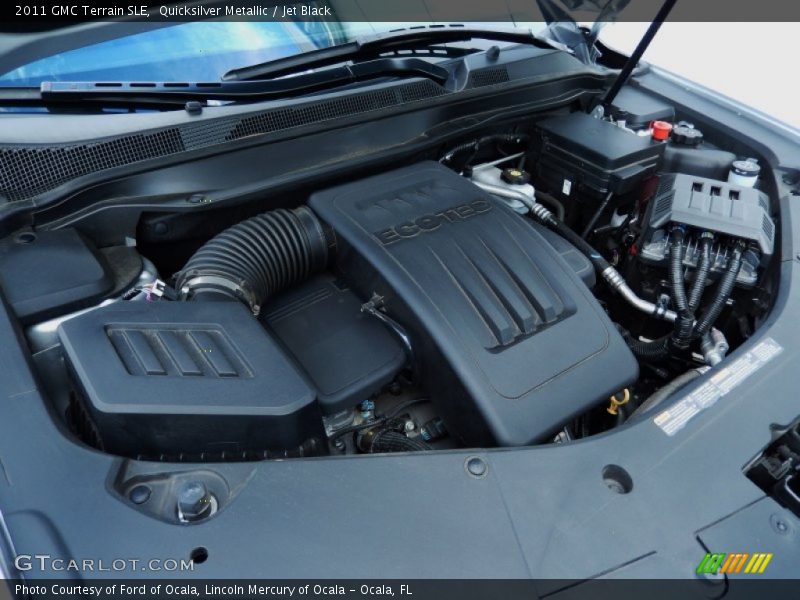Quicksilver Metallic / Jet Black 2011 GMC Terrain SLE