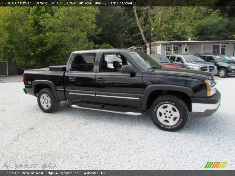 Black / Dark Charcoal 2004 Chevrolet Silverado 1500 Z71 Crew Cab 4x4