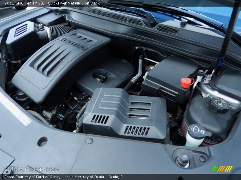 Quicksilver Metallic / Jet Black 2011 GMC Terrain SLE