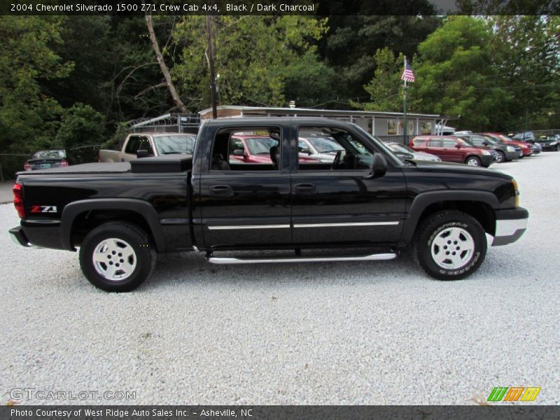 Black / Dark Charcoal 2004 Chevrolet Silverado 1500 Z71 Crew Cab 4x4