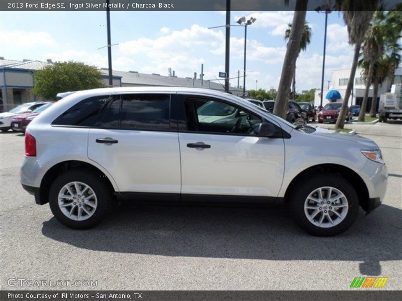 Ingot Silver Metallic / Charcoal Black 2013 Ford Edge SE