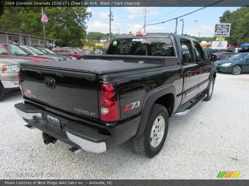 Black / Dark Charcoal 2004 Chevrolet Silverado 1500 Z71 Crew Cab 4x4