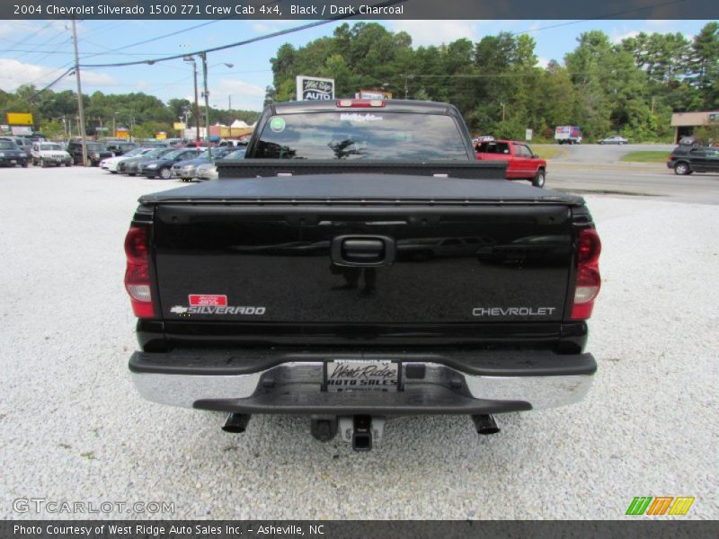 Black / Dark Charcoal 2004 Chevrolet Silverado 1500 Z71 Crew Cab 4x4