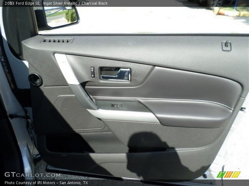 Ingot Silver Metallic / Charcoal Black 2013 Ford Edge SE