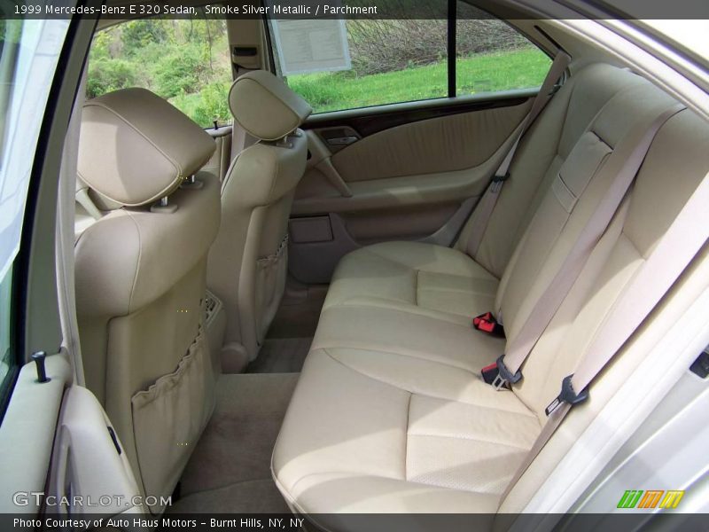 Smoke Silver Metallic / Parchment 1999 Mercedes-Benz E 320 Sedan