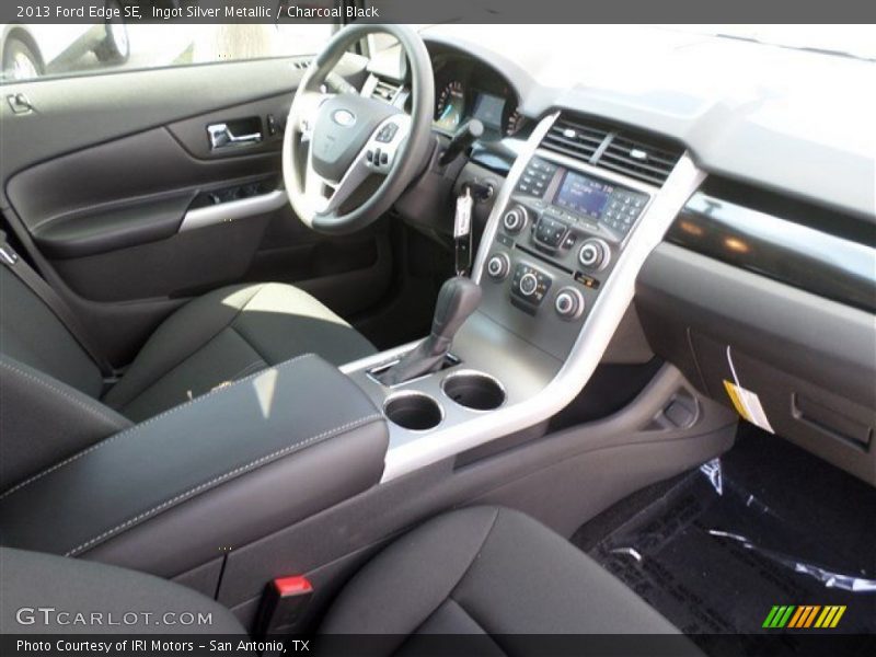 Ingot Silver Metallic / Charcoal Black 2013 Ford Edge SE