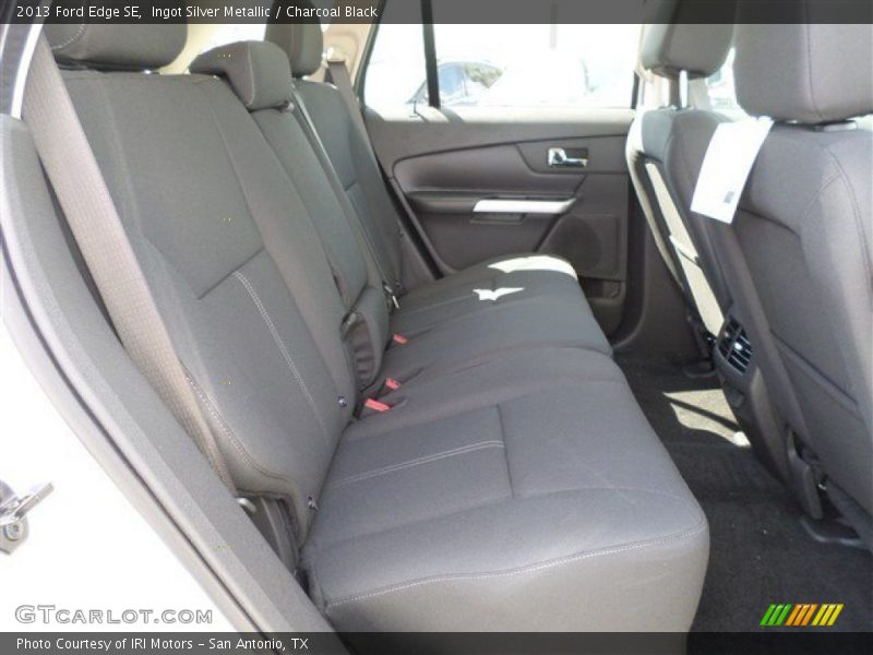 Ingot Silver Metallic / Charcoal Black 2013 Ford Edge SE