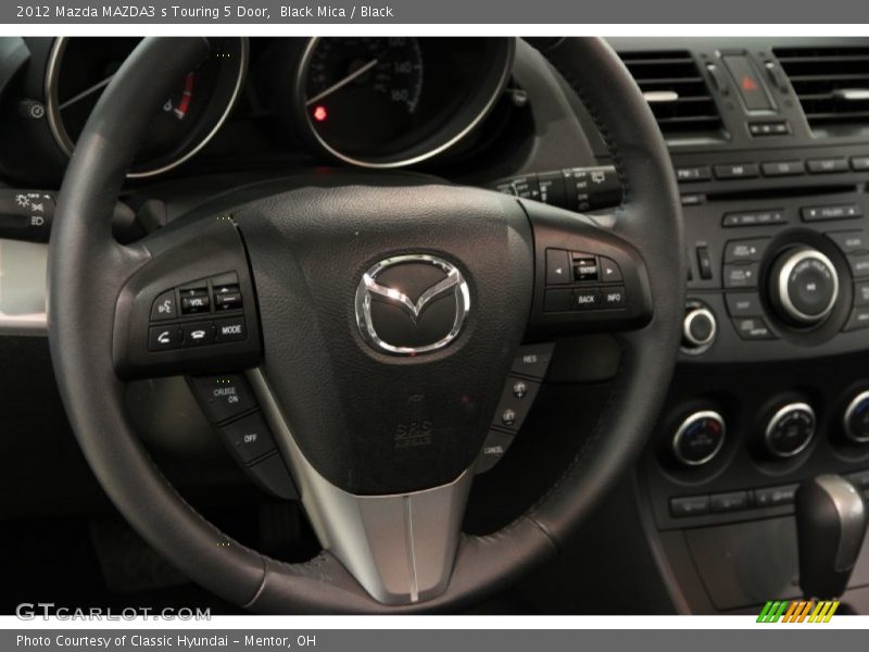 Black Mica / Black 2012 Mazda MAZDA3 s Touring 5 Door