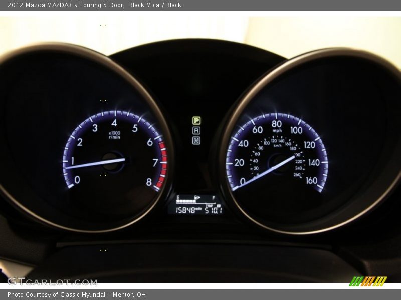 Black Mica / Black 2012 Mazda MAZDA3 s Touring 5 Door