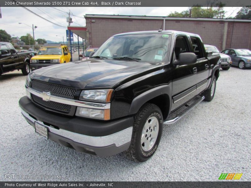 Black / Dark Charcoal 2004 Chevrolet Silverado 1500 Z71 Crew Cab 4x4
