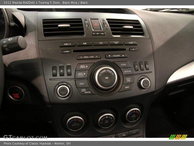 Black Mica / Black 2012 Mazda MAZDA3 s Touring 5 Door