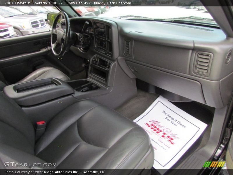 Black / Dark Charcoal 2004 Chevrolet Silverado 1500 Z71 Crew Cab 4x4