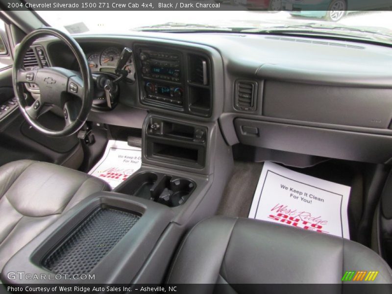 Black / Dark Charcoal 2004 Chevrolet Silverado 1500 Z71 Crew Cab 4x4