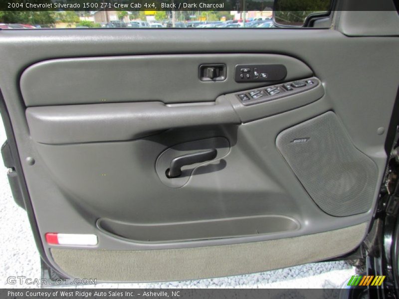 Black / Dark Charcoal 2004 Chevrolet Silverado 1500 Z71 Crew Cab 4x4