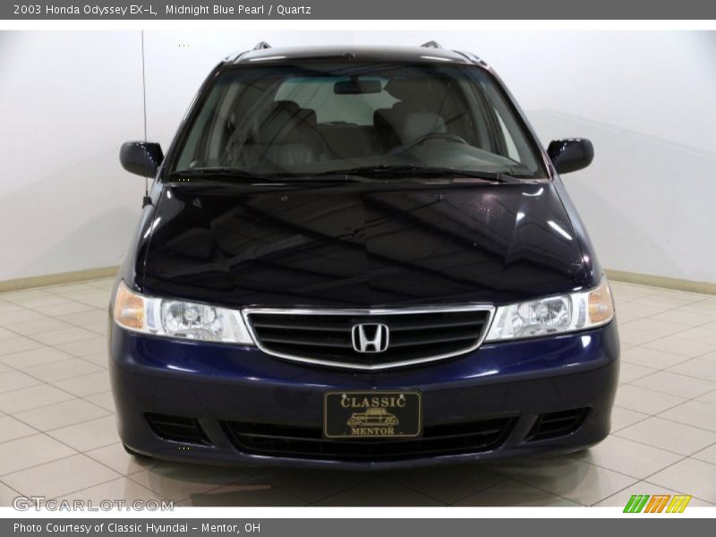Midnight Blue Pearl / Quartz 2003 Honda Odyssey EX-L