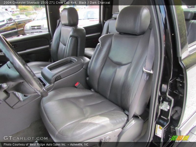 Black / Dark Charcoal 2004 Chevrolet Silverado 1500 Z71 Crew Cab 4x4