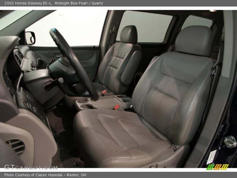 Midnight Blue Pearl / Quartz 2003 Honda Odyssey EX-L
