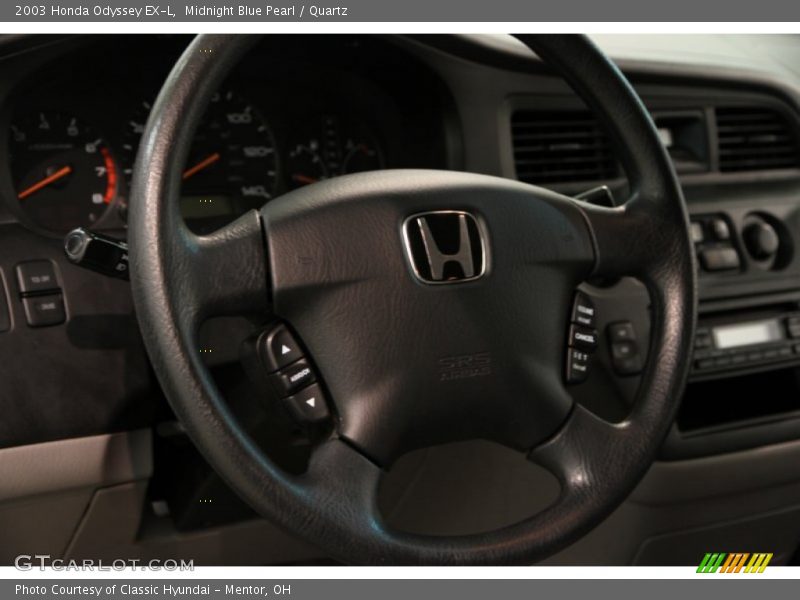 Midnight Blue Pearl / Quartz 2003 Honda Odyssey EX-L
