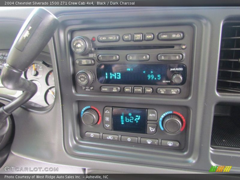 Black / Dark Charcoal 2004 Chevrolet Silverado 1500 Z71 Crew Cab 4x4