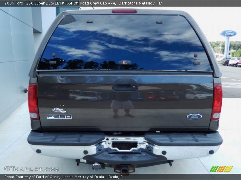 Dark Stone Metallic / Tan 2006 Ford F250 Super Duty Lariat FX4 Off Road Crew Cab 4x4