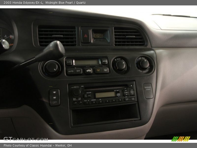 Midnight Blue Pearl / Quartz 2003 Honda Odyssey EX-L
