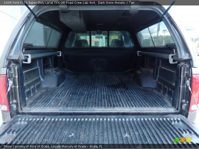 Dark Stone Metallic / Tan 2006 Ford F250 Super Duty Lariat FX4 Off Road Crew Cab 4x4