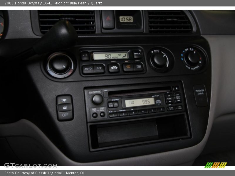 Midnight Blue Pearl / Quartz 2003 Honda Odyssey EX-L