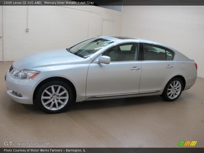 Mercury Silver Metallic / Ash Gray 2006 Lexus GS 300 AWD