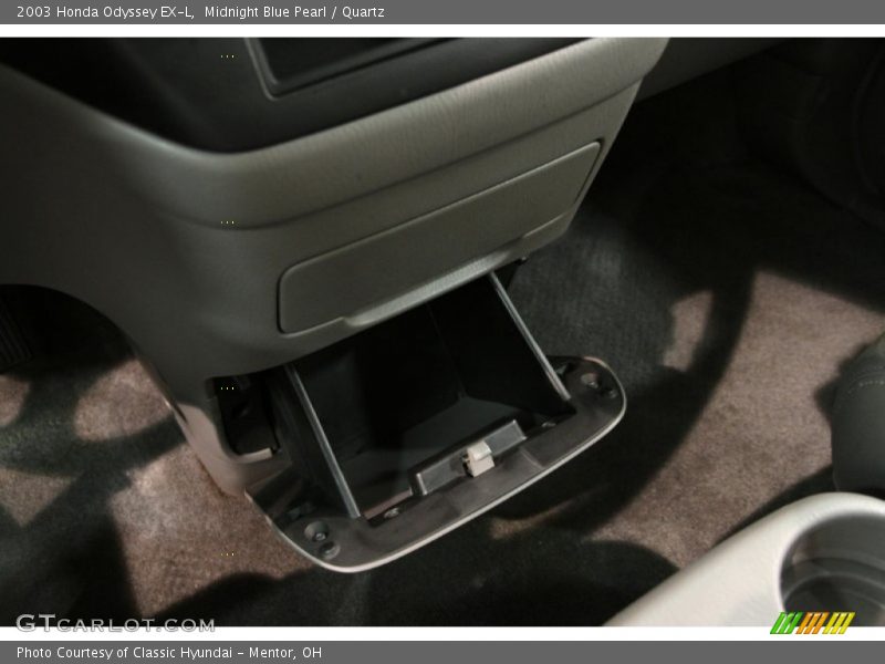 Midnight Blue Pearl / Quartz 2003 Honda Odyssey EX-L