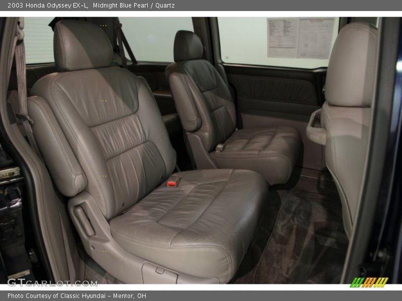 Midnight Blue Pearl / Quartz 2003 Honda Odyssey EX-L