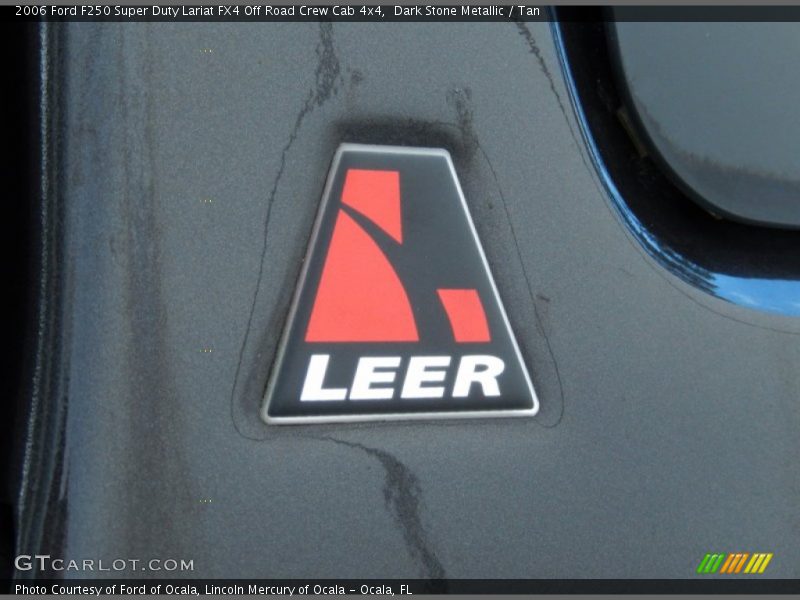 Dark Stone Metallic / Tan 2006 Ford F250 Super Duty Lariat FX4 Off Road Crew Cab 4x4