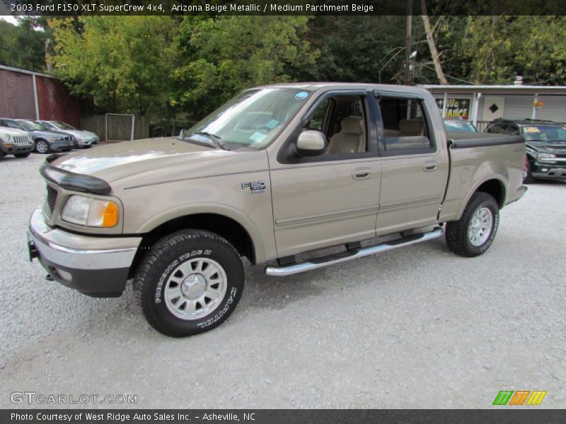 Front 3/4 View of 2003 F150 XLT SuperCrew 4x4
