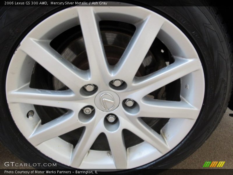 Mercury Silver Metallic / Ash Gray 2006 Lexus GS 300 AWD