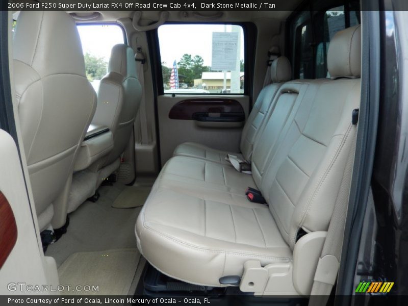 Dark Stone Metallic / Tan 2006 Ford F250 Super Duty Lariat FX4 Off Road Crew Cab 4x4