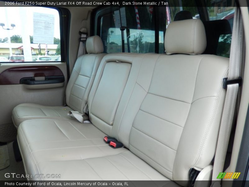 Dark Stone Metallic / Tan 2006 Ford F250 Super Duty Lariat FX4 Off Road Crew Cab 4x4
