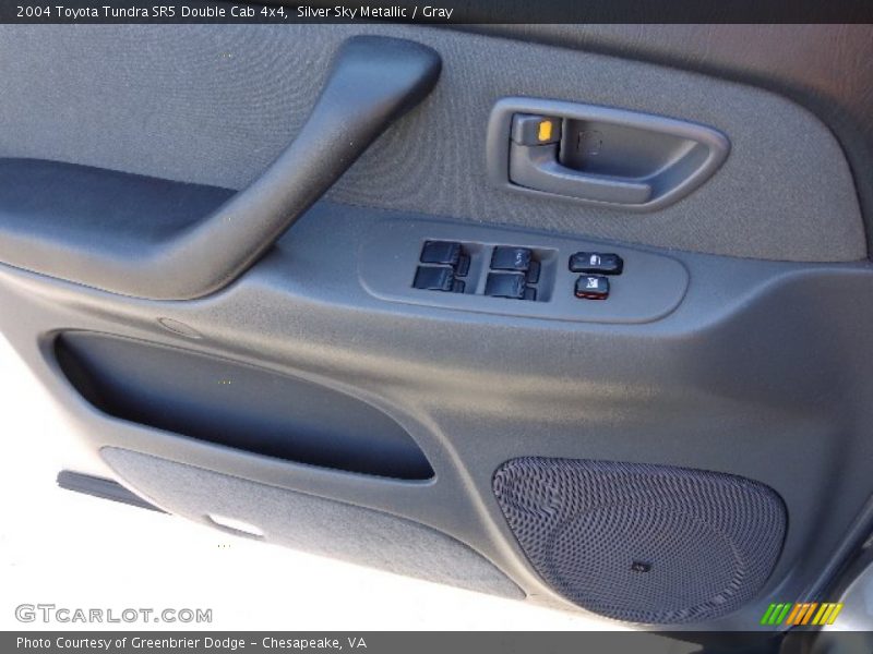 Silver Sky Metallic / Gray 2004 Toyota Tundra SR5 Double Cab 4x4